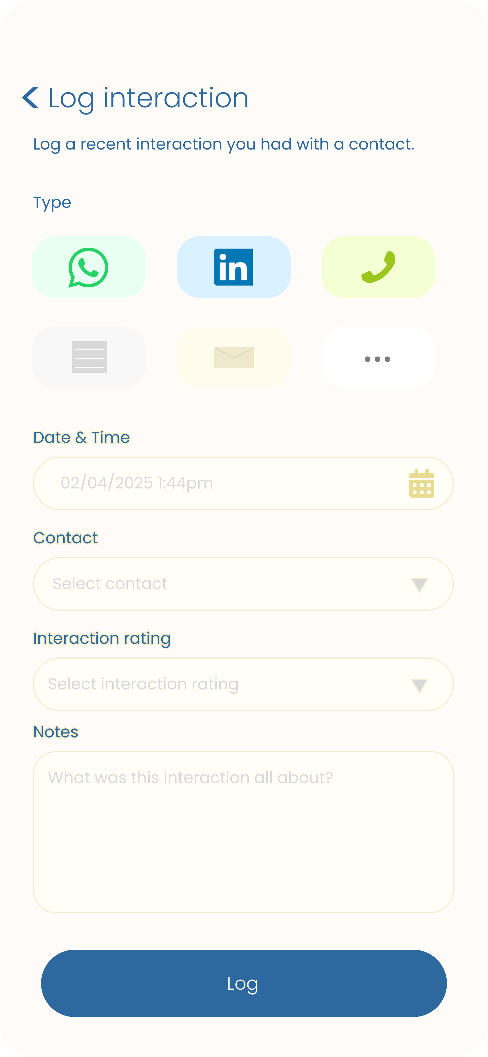 Interaction Logging